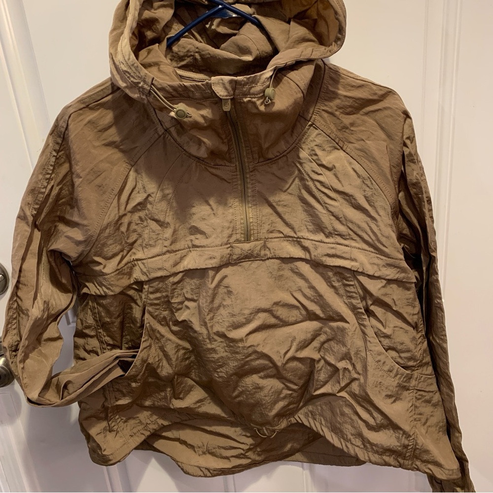 Lululemon Athletica Seek Vistas 1/2 Zip Rain Jacket in Frontier M Retail $148.00 - Picture 7 of 12